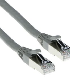 NaviaTec Cat6A S FTP, 26AWG, LSZH, 0,25m, Grey