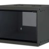 Intellinet 19" Basic Wallmount Cabinet, 6U, 400 mm Depth, Black