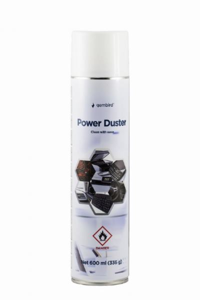 Gembird Compressed air duster (flammable), 600 ml