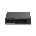 Mercusys 5-Port Gigabit Desktop preklopnik (Switch) 4× Gigabit PoE+, 1× Gigabit Non-Po, Plug & Play, metalno kučište