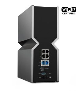 TP-Link BE1900 bežični usmjerivač (Tri-Band Router Wi-Fi 7), 1376Mbps/5760Mbps/11520Mbps (2.4GHz/5GHz/6GHz), 4×4 MU-MIMO, 802.11be, 1×10G WLAN , 4×2.5G LAN, 1×10G SFP+/RJ4, USB3.0, 8×antene