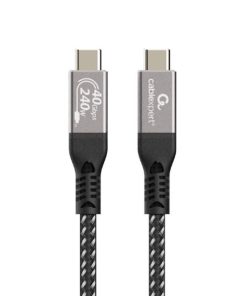 Gembird Premium USB 4 Type-C charging and data cable, 40 Gbps, 240 W, 1.5 m