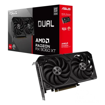 Asus Dual Radeon RX 9060 XT 16GB GDDR6, PCIe 5.0 x16, 1×HDMI/2×DP