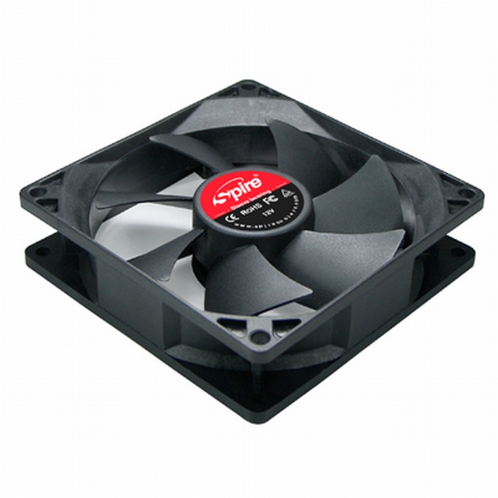 Spire Case/Pow. 92x92x25, 3 pin,sleeve
