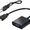 Transmedia HDMI signal to VGA video signal converter