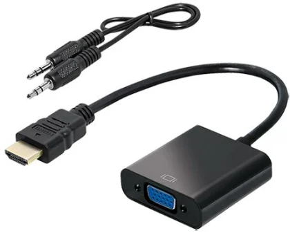Transmedia HDMI signal to VGA video signal converter