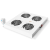 Roline 19" krovni ventilacijski modul s 4 ventilatora i termostatom, sivi