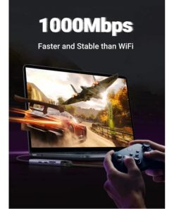 UGREEN 7-portni USB-C HUB 2xUSB-A 3.0, 1xHDMI 4K 60Hz, 1xRJ45, 1xSD, 1xTF, 1x USB-C PD, sivi