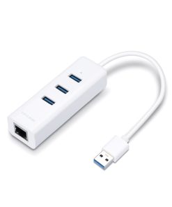 TP-Link USB3.0 na Gigabit mrežni adapter, USB3.0×3 hub