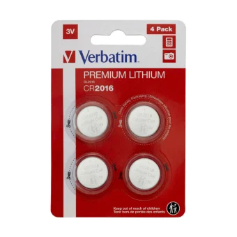 Verbatim CR2016 Lithium baterija, 3V (4 kom./pakiranje)