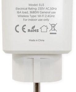 Stonet EU3 Smart inteligentna WiFi utičnica, 16A, Amazon ECHO/Google Home