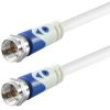 Transmedia Connecting Cable F-plug straight - F-plug straight, 2,5 m