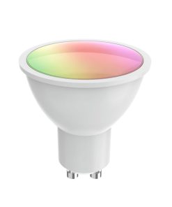 WOOX WiFi Smart LED Spot RGB+CCT žarulja GU10, 5.5W, 400lm, 2700-6500K, WooxHome app, glasovna kontrola - Alexa & Google Assistant (R9076)