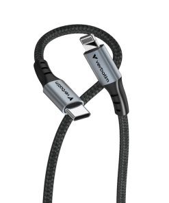 Verbatim Sync & Charge kabel USB-C na Lightning, M/M, 60W PD3.0, crni,1.2m