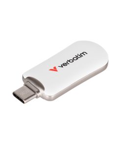 Verbatim Plectra USB-C Flash Drive 64GB, USB 3.2 Gen1, do 100MB/s, bijeli