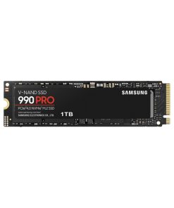 Samsung 990 Pro 1TB NVMe PCIe 4.0 M.2 SSD, R/W: 7450/6900 MB/s (MZ-V9P1T0BW)