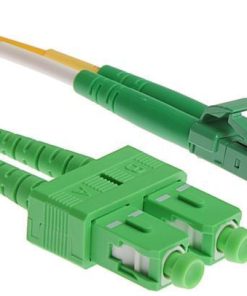NFO Patch cord, LC APC-SC APC, Singlemode 9 125, G.657A2, Duplex, 2m