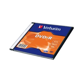 DVD-R Verbatim 4.7GB 16× Matt Silver 1 komad Slimcase