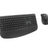 Logitech MK880 Signature Comfort Plus bluetooth bežična tipkovnica+miš, graphite (920-014161)