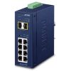 Planet Industrial L2 L4 8-Port 10 100 1000T 2-Port 100 1000X SFP Managed Switch
