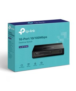 TP-Link 16-port Desktop preklopnik (Switch), 16×10/100M RJ45 ports, plastično kućište