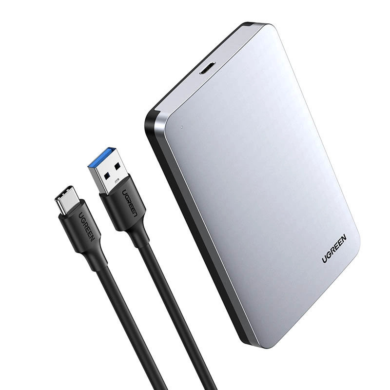 UGREEN vanjsko kućište, 2.5" HDD/SSD, SATA, USB-C 3.1