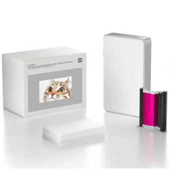 Xiaomi Portable Dye-Sublimation Photo Paper (50 Sheets)