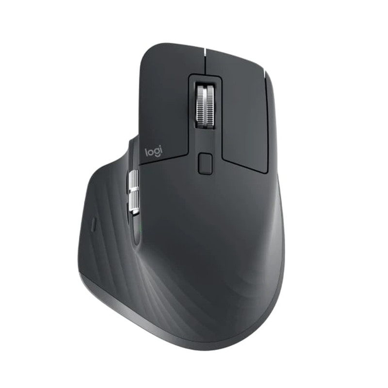 Logitech MX Master 3S Performance bežični miš, USB, Graphite (910-006559)