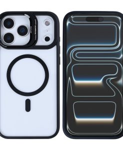 Rixus Classic 03 Case With MagSafe Compatible For Apple iPhone 17 Pro, 18 Pro Black