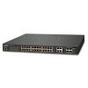 Planet L2 24-Port RJ45 GbE Ultra PoE 4-Port 1G TP SFP Combo Managed Switch