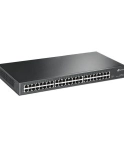 TP-Link 48-port Gigabit preklopnik (Switch), 48×10/100/1000M RJ45 ports, 1U 19" rack-mount, metalno kućište