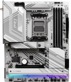 ASRock MB X870 PRO RS WIFI, S.AM5, 4xDDR5/8000(OC), PCIe5.0, 2.5 G-LAN, USB4, HDMI, ATX