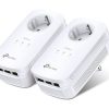 TP-Link AV1300 3-port Gigabit Passthrough Powerline Starter Kit