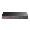 TP-Link 10-port Gigabit PoE preklopnik (Switch), 9×10/100/1000Mbps RJ45 Ports (6x PoE+, 2x PoE++, 2x Gigabit Non-PoE), 1×1000Mbps Combo SFP/RJ45 Port, metalno kućište (123W)