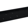 Masterlan fixed perforated shelf. 1U, 19", depth 150mm, load capacity 15kg, black