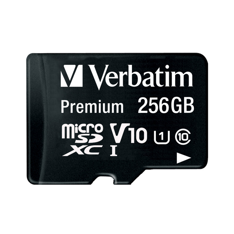 Verbatim memorijska kartica Premium Micro SDXC 256GB Class 10 + adapter