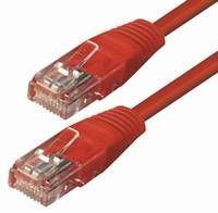 NaviaTec Cat5e UTP Patch Cable 0,5m red