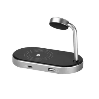 Verbatim WCS-02 stalak za punjenje 3u1 Qi/MFi Wireless + QS kabel + Apple Watch
