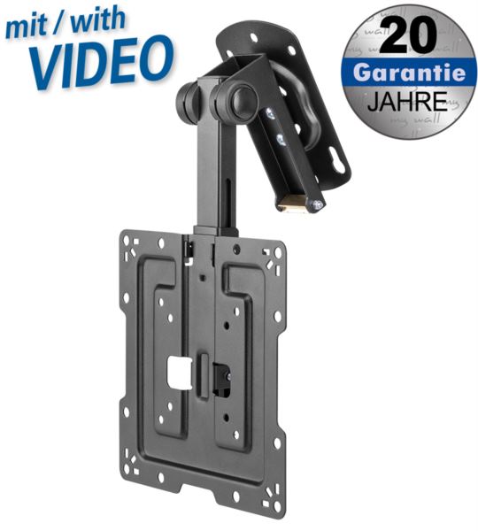 Transmedia Folding Suspension Bracket for Flat Screens 19" - 43"