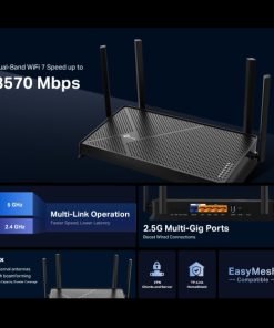 TP-Link Archer BE3600 Dual-Band Wi-Fi 7 Router BE220