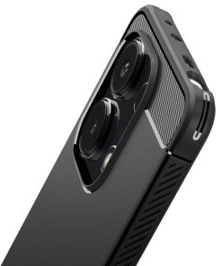 Spigen Rugged Armor, matte black - Xiaomi Redmi Note 13