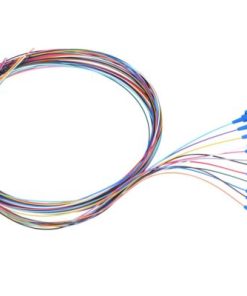 NFO Fiber optic pigtail SC UPC, SM, G.657A2, 900um, 2m, 12 pack