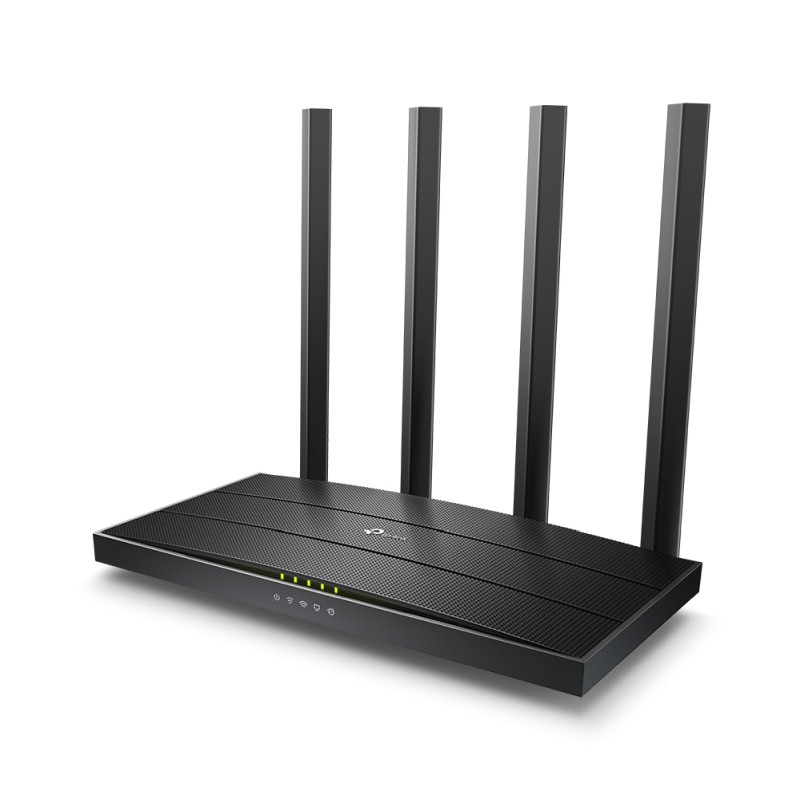 TP-Link AC1200 Archer C6 bežični usmjerivač (Dual-Band Gigabit Router) 300Mbps/867Mbps (2.4GHz/5GHz), 802.11a/b/g/n/ac, 1×G-WAN, 4×G-LAN, 4 antene