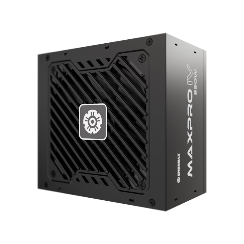 Enermax 550W MaxPro IV, ATX 2.4, 80+, aktivan PFC, 2×PCIe, 3×SATA, 24-pina, 120mm ventilator