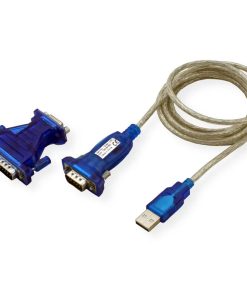 Roline VALUE pretvarač USB2.0 - Serial RS232, DB9/DB25, 1.8m