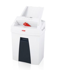HSM securio AF100 uništavač dokumenata, trakasti + poprečni rez, 4×25mm, razina sigurnosti E-3/F-1/P-4/T-4, automatski uvlakač papira, kapacitet 25l