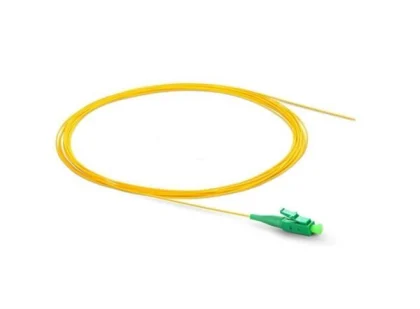 NFO Fiber optic pigtail LC APC, SM, G.657A2, 900um, 1,5m