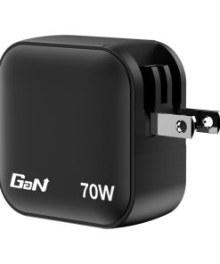 Verbatim Mini GaN zidni punjač 70W, 2×USB-C/1×USB-A, PD/QC 3.0
