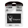 Kingston SSD KC600, R550/W520,512GB, 7mm, 2.5"