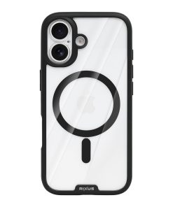 Rixus Crystal Amber Case For Apple iPhone 17 Black